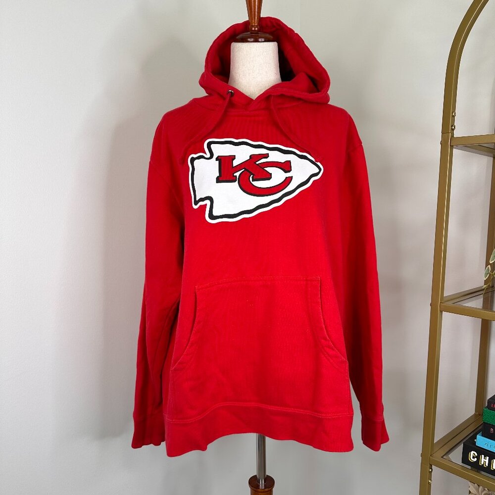 NFL ProLine Kansas City Chiefs Red Pullover Hoodie